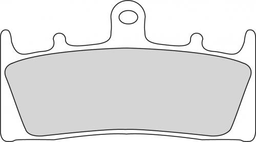 FERODO FDB873ST BRAKE PADS SINTER