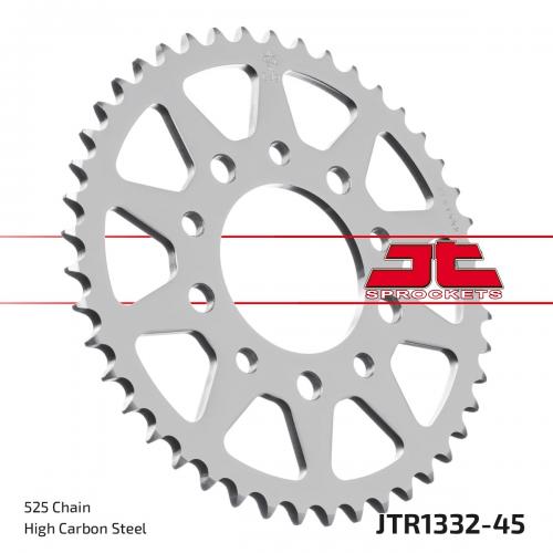 JT SPROCKETS REAR STEEL 45T, 525 JTR133245