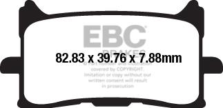 EBC FA 679HH EBC DISC PADS