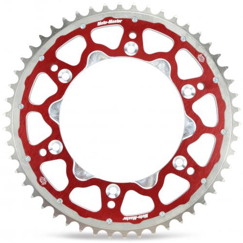 MOTO MASTER REAR FUSION 45T, RED, 520 37620123345