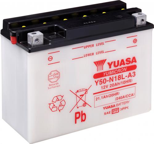 YUASA Y50-N18L-A3 YUASA BATTERY