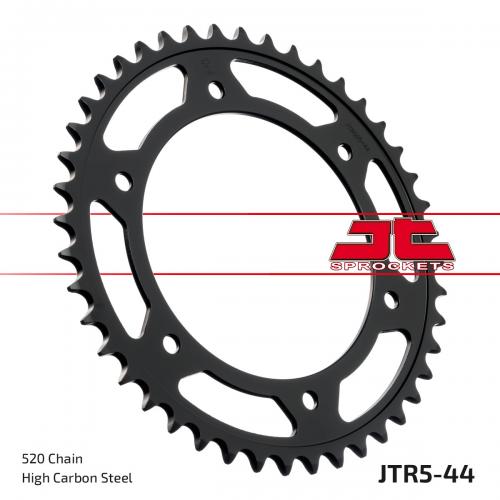 JT SPROCKETS REAR STEEL 44T, 520 JTR000544