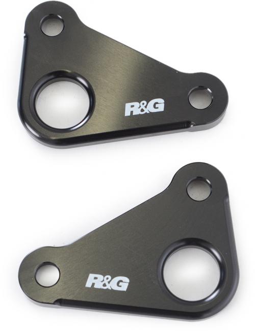 R&G TIE-DOWN HOOKS, PAIR, BLACK 410900201