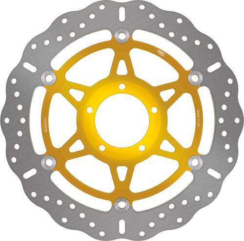 EBC BRAKE DISC MD843XC 6 BUTTON FLOAT WAVE DISC