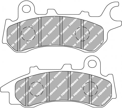 FERODO FDB2313EF BRAKE PADS ORGANIC