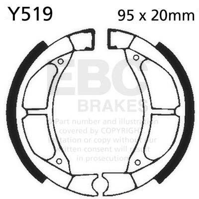 EBC Y519 EBC BRAKE SHOES