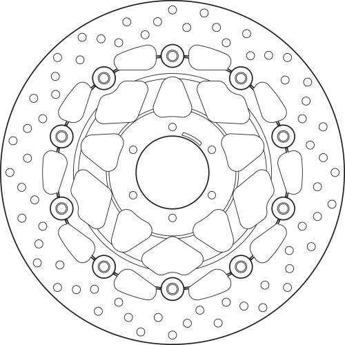 BREMBO BRAKE DISC, 78B40827