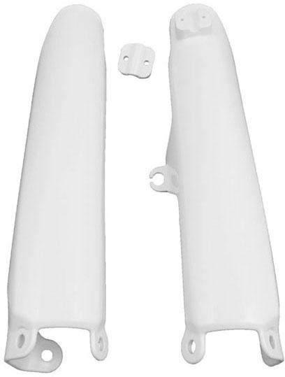 RTECH FORK PROTECTORS HUSQVARNA WHITE