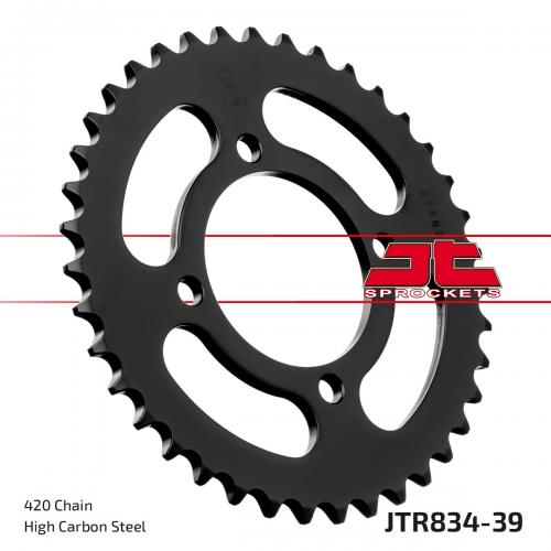 JT SPROCKETS REAR STEEL 39T, 420 JTR083439