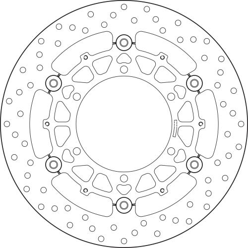 BREMBO BRAKE DISC, 78B40846