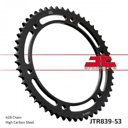 JT SPROCKETS REAR STEEL 53T, 428 JTR083953