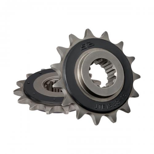 JT SPROCKETS FRONT STEEL 15T RB, 520 JTF153815R