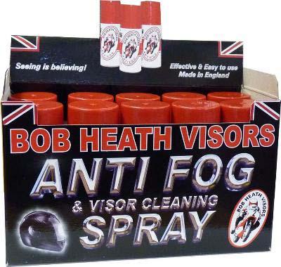 BOB HEATH BOB HEATH ANTI-FOG CLEANING AEROSOL (10 PER BOX)