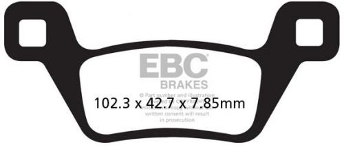 EBC FA 600TT EBC DISC PADS