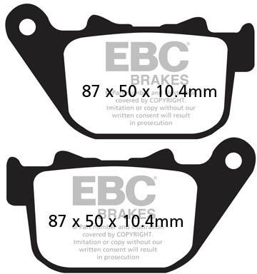 EBC EPFA387HH EBC EXTREME PRO HH DISC PADS