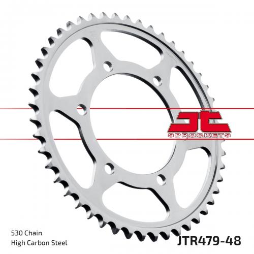 JT SPROCKETS REAR STEEL 48T, 530 JTR047948