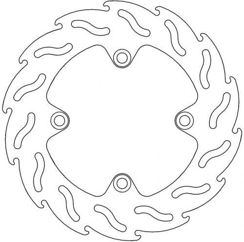 MOTO MASTER 110392, FLAME FIXED DISC 240