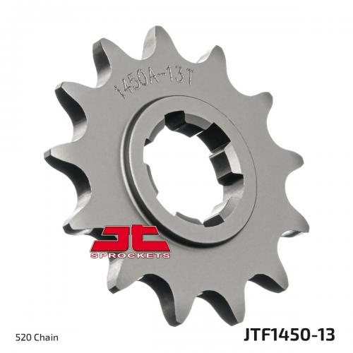JT SPROCKETS FRONT STEEL 13T, 520 JTF145013
