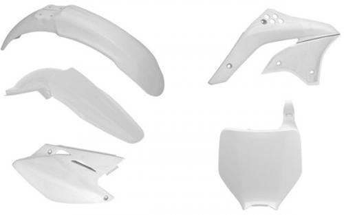 RTECH PLASTICS KIT 5 PCS KAWASAKI WHITE 563225568