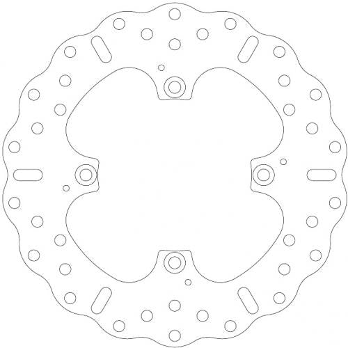 EBC BRAKE DISC MD878C SOLID BIKE BRAKE WAVE DISC