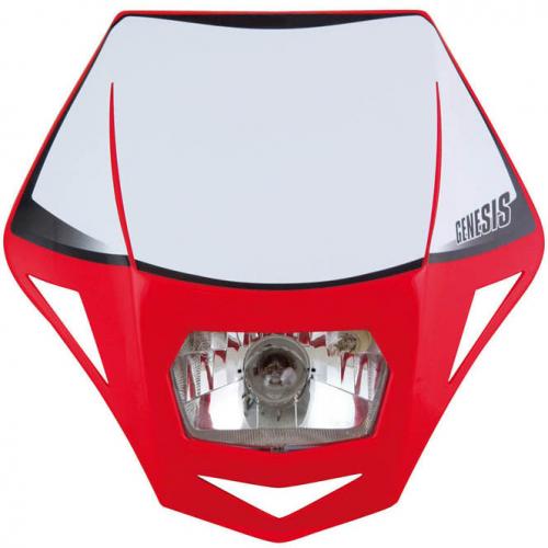 RTECH GENESIS HEADLIGHT RED