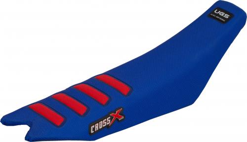 CROSS X UGS SEAT COVER, BLUE/RED (COLOR WAVE) UFM9122BLR
