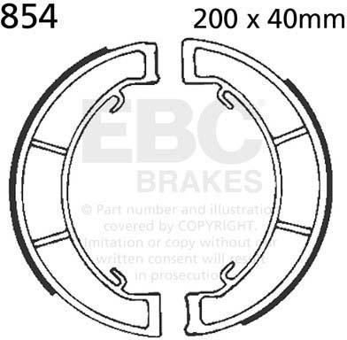 EBC 854 EBC BRAKE SHOES