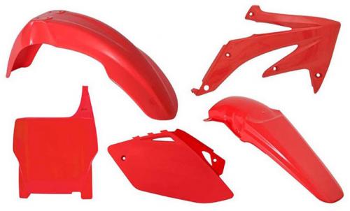 RTECH PLASTICS KIT 5 PCS HONDA RED 563210562