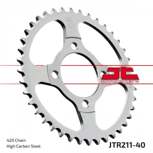 JT SPROCKETS REAR STEEL 40T, 420 JTR021140
