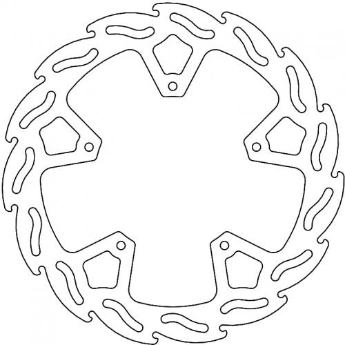 MOTO MASTER 110837, FLAME FIXED DISC