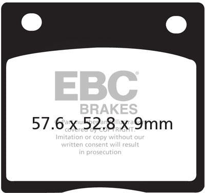 EBC FA 36V EBC SEMI SINTERED DISC PADS