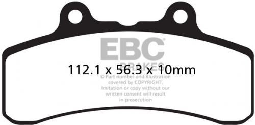 EBC FA 210V EBC SEMI SINTERED DISC PADS