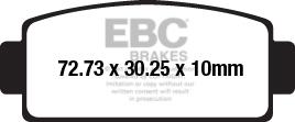 EBC FA 651R EBC DISC PADS
