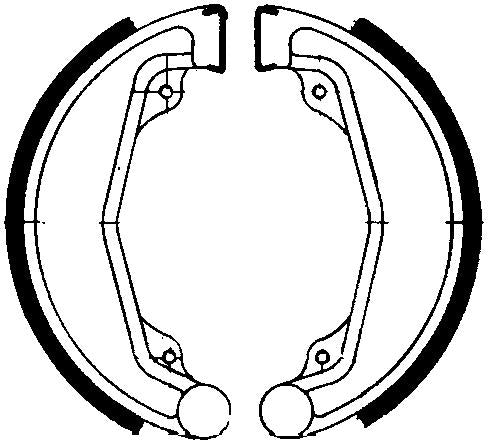 FERODO FSB707 BRAKE SHOES