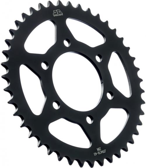 JT SPROCKETS REAR STEEL 43T BL, 520 JTR47843ZBK