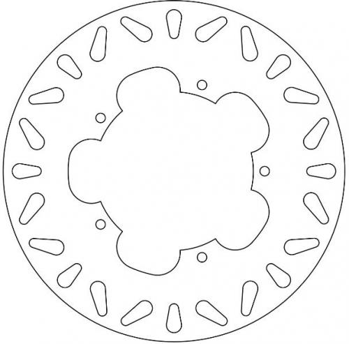 FERODO FMD0415R FIXED BRAKE DISC