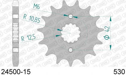 AFAM FRONT 15T, 530 AF12450015