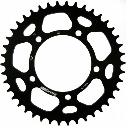 SUPERSPROX SUPERSPROX REAR ALU 42T, BLACK, 525 SU270242B