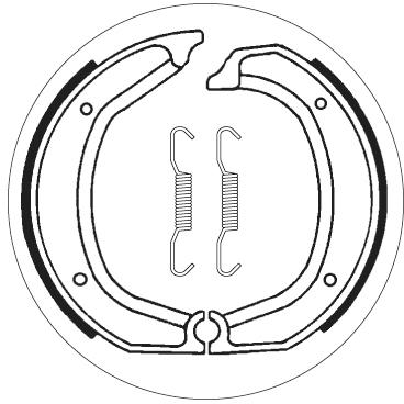 SBS 2139 BRAKE SHOES
