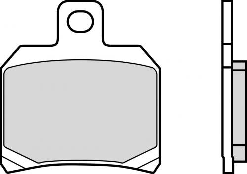 BREMBO 07BB209A BRAKE PADS ORGANIC GENUINE