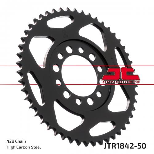 JT SPROCKETS REAR STEEL 50T, 428 JTR184250