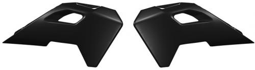 RTECH RADIATOR SCOOPS BLACK RCVHSQNR0050