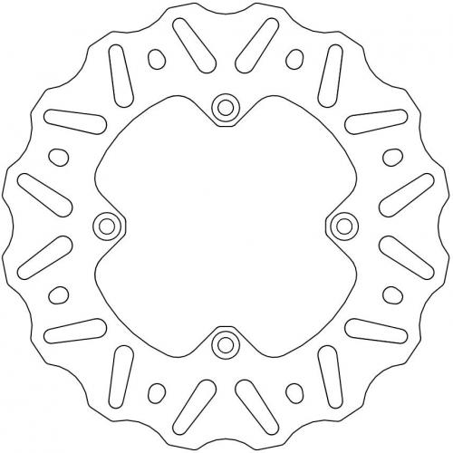 MOTO MASTER 110366, NITRO FIXED DISC 190