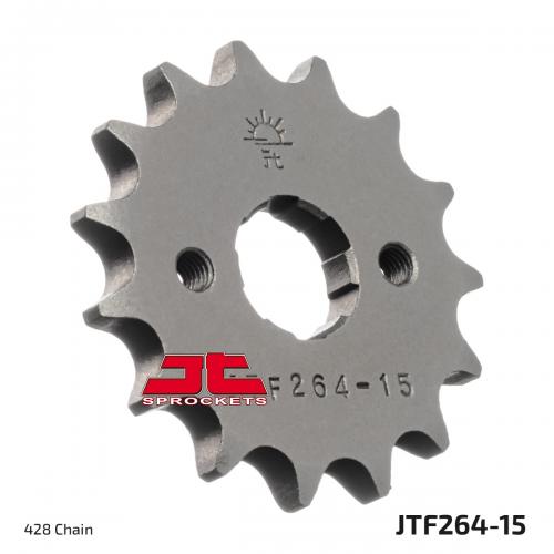 JT SPROCKETS FRONT STEEL 15T, 428 JTF026415