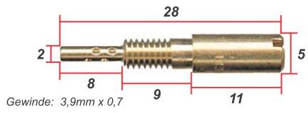 KEYSTER SLOW JET #15 MIKUNI KYS-060015