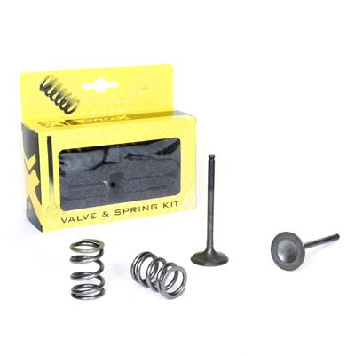 PROX STEEL EXHAUST VALVE/SPRING KIT PX28SES34051