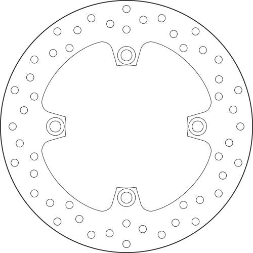 BREMBO BRAKE DISC, 68B40783