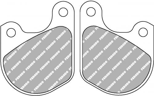 FERODO FDB333P BRAKE PADS ORGANIC