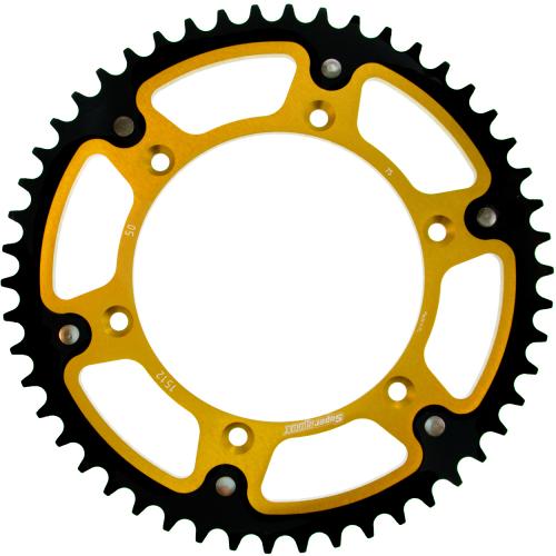SUPERSPROX SUPERSPROX REAR STEALTH 50T, GOLD, 520 SU6151250G