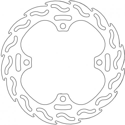 MOTO MASTER 110383, FLAME FIXED DISC 240